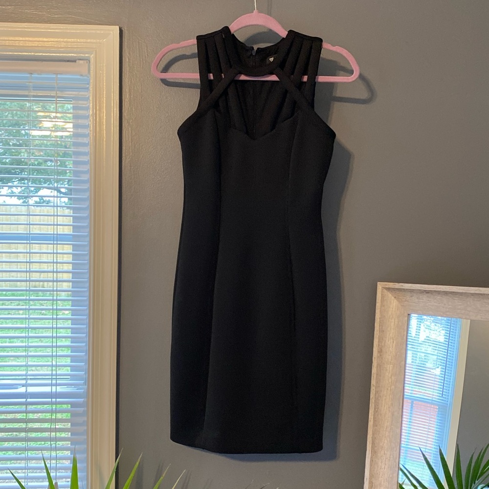Guess Bodycon Black Dress